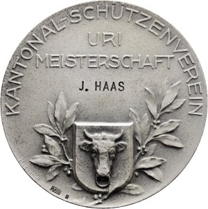 Switzerland - Uri - Silver medal n.d. - Cantonal Shooting Club, Championship - Switzerland, Swiss Shooting Medal