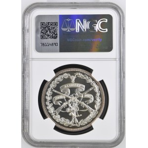 Schweiz - Uri - 50 Franken 1985, Schützentaler - Altdorf - NGC PF 68 ULTRA CAMEO - Switzerland, 5 Francs Swiss Shooting Thaler