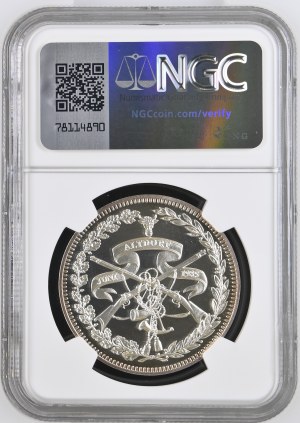Switzerland - Uri - 50 Francs 1985, Shooting Thaler - Altdorf - NGC PF 68 ULTRA CAMEO - Switzerland, 5 Francs Swiss Shooting Thaler