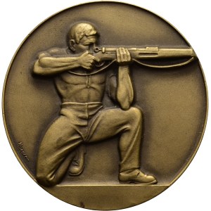 Schweiz - Wallis / Valais - Bronzemedaille 1937 - St-Maurice, III. Tir cantonal valaisan