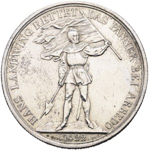 Schweiz - Zug - 5 Franken 1869, Schützentaler - Zug, Eidgenössisches Schützenfest - Switzerland, 5 Francs Swiss Shooting Thaler
