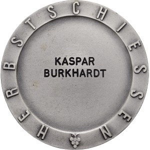 Schweiz - Zürich - versilberte Bronzemedaille o. J. - Stäfa, Schützengesellschaft, Herbstschiessen