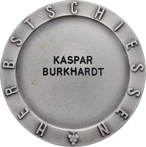 Switzerland - Zurich - silver-plated bronze medal n.d. - Stäfa, Schützengesellschaft, Herbstschiessen - Switzerland, Swiss Shooting Medal