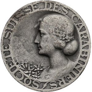 Schweiz - Silbermedaille o. J. - Société Suisse des carabiniers, Maîtrise fédérale de campagne