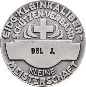 Switzerland - Silver medal n.d. - Swiss Smallbore Shooting Association, small championship - Switzerland, Swiss Shooting Medal