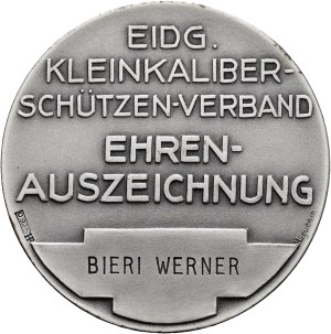 Switzerland - Silver medal n.d. - Swiss Smallbore Shooting Association, honorary award - Switzerland, Swiss Shooting Medal