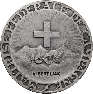 Switzerland - Silver medal n.d. - Société Suisse des carabiniers, Maîtrise fédérale de campagne - Switzerland, Swiss Shooting Medal