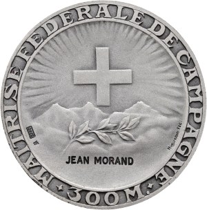 Switzerland - Silver medal n.d. - Société Suisse des carabiniers, Maîtrise fédérale de campagne 300 m - Switzerland, Swiss Shooting Medal