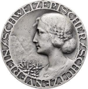 Switzerland - Silver medal n.d. - Swiss Shooting Club, Swiss Field Championship Pistol - Switzerland, Swiss Shooting Medal