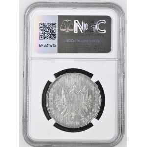 Schweiz - Silbermünze 20 Franken 2023, Schützentaler - 200 Jahre Schweizer Schiesssportverband, 1824-2024 SSV-FST - NGC MS 69 - Switzerland, 20 Francs