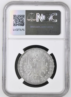 Switzerland - Silver coin 20 Francs 2023, Schützentaler - 200 years Swiss Shooting Sports Association, 1824-2024 SSV-FST - NGC MS 69 - Switzerland, 20 Francs