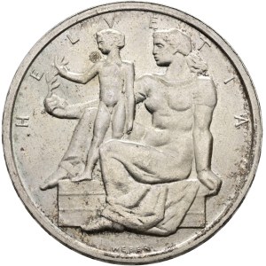 Schweiz - Silbermünze 5 Franken 1948 - 100 Jahre Bundesverfassung - Switzerland, 5 Francs