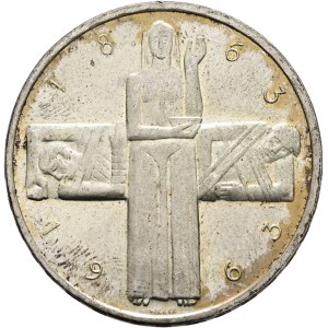 Switzerland - Silver coin 5 Francs 1963 - Red Cross - Switzerland, 5 Francs