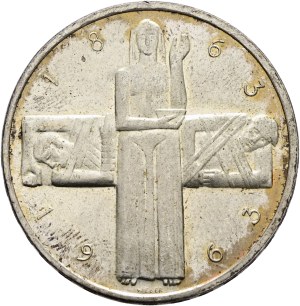 Switzerland - Silver coin 5 Francs 1963 - Red Cross - Switzerland, 5 Francs