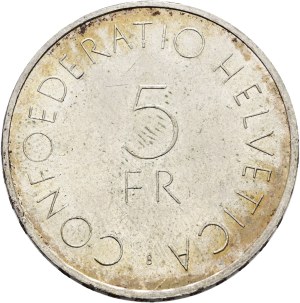 Switzerland - Silver coin 5 Francs 1963 - Red Cross - Switzerland, 5 Francs