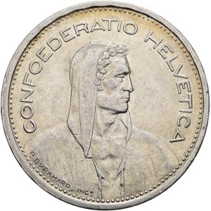Schweiz - Silbermünze 5 Franken 1931 - Switzerland, 5 Francs