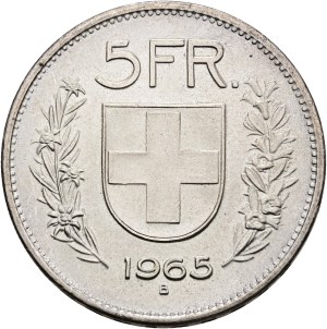 Switzerland - Silver coin 5 Francs 1965 - Switzerland, 5 Francs