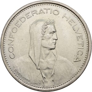 Switzerland - Silver coin 5 Francs 1967 - Switzerland, 5 Francs