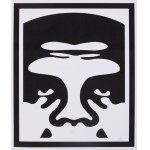 Shepard Fairey, Obey 3-face, triptych