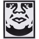 Shepard Fairey, Obey 3-face, triptych
