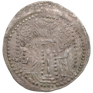Nezak Huns, AR Drachm ND (v. AD 550-600) - Anonyme 'Nezak Malka'