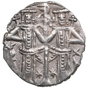 Bulgarie (Veliko Tarnovo) AR Grosh ND - Ivan Alexandre (1331-1371) et Michel Asen IV (c. 1332-1355)
