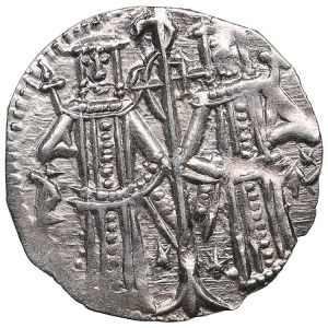 Bulgarie (Veliko Tarnovo) AR Grosh ND - Ivan Alexandre (1331-1371) et Michel Asen IV (c. 1332-1355)