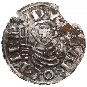 Tchèque, Royaume de Bohême (Prague) AR Denar ND - Jaromir (1003-1012, 1033-1034)