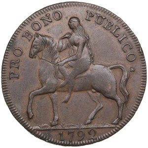 Great Britain (Warwickshire, Coventry) Halfpenny Token 1792 - Robert Reynolds & Co.