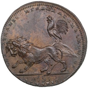 Grande-Bretagne (Middlesex) Jeton d'un demi-penny 1794/1795 - Thomas Spence (1750-1814), publiciste radical, libraire.