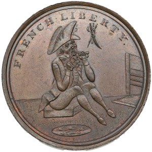 Grande-Bretagne (Middlesex) Halfpenny Token ND (1790s) - Thomas Spence (1750-1814), publiciste radical, libraire.