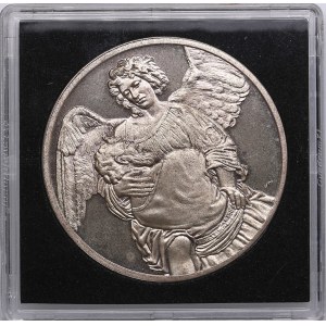 France ou Suède Médaille d'argent - Jacob luttant avec l'ange, d'après Rembrandt
