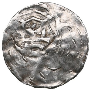 Allemagne (Mainz) AR Obol / Hälbling ND - Otto III (983-1002)