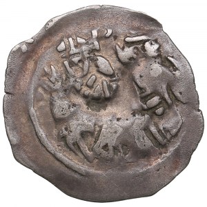 États allemands, Duché de Bavière (Ratisbonne) AR Denar / Pfennig ND (1270-90) - Heinrich XIII (1253-1290)