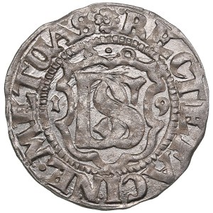 Allemagne, Duché de Poméranie-Wolgast (Franzburg) Doppelschilling 1609 - Philip Julius (1592-1625)