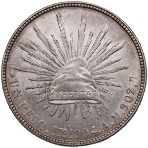 Mexique (Monnaie de Mexico) 1 Peso 1904