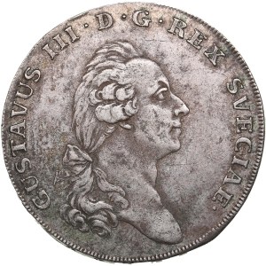 Suède (Stockholm) 3 Daler Silvermynt 1774 - Gustav III (1771-1792)
