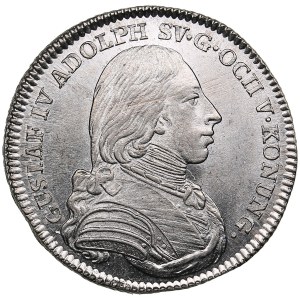 Suède (Stockholm) 1/6 Riksdaler 1802 - Gustav IV Adolf (1792-1809)