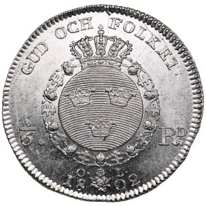 Suède (Stockholm) 1/6 Riksdaler 1802 - Gustav IV Adolf (1792-1809)
