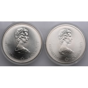 Canada (Ottawa) 10 Dollars 1975 - Elizabeth II (1952-2022) - Jeux Olympiques de Montréal (2)