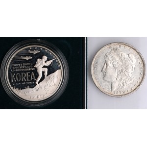 USA 1 Dollar 1878, 1991 (2)