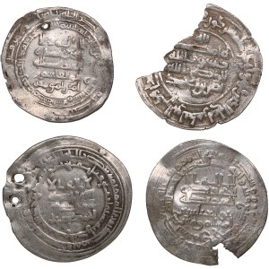 Dirhams abbassides (2), Dirhams samanides (2)