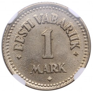 Estonie 1 Mark 1924 - NGC MS 64