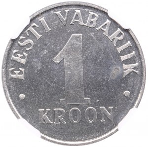 Estonie 1 Kroon 1995 M - NGC MS 66