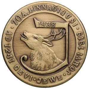 Estonia 2 Jewe 2008 - 70e anniversaire de l'octroi du droit de cité à Jõhvi