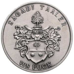 Estonie Sagadi Silver Taaler von Fock - Sagady Mõis 1753