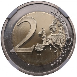 Estonie (Monnaie de Vilnius) 2 Euros 2016 - Paul Keres - NGC MS 66 DPL