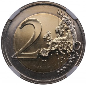 Latvia (Vilnius Mint) 2 Euros 2018 - 100th Anniversary of Baltic States - NGC MS 65 DPL