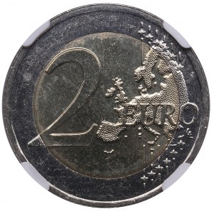 Latvia (Vilnius Mint) 2 Euros 2022 - Erasmus Programme - NGC MS 65