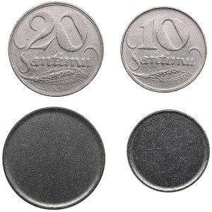 Lotyšské mince 1922 (4)